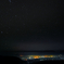 大観峰の星空と夜景