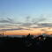 夕刻の西空　ー２