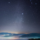 高清水展望台　夜更けの雲海