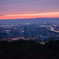 夕暮れの工業地帯