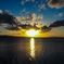 宍道湖　夕景