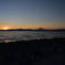 海岸　夕日　distagon