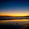 七里ガ浜の夕陽