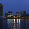 ハーバーランド MOSAIC 夕景