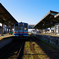 水海道駅にて