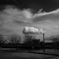 Clouds float