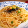 ウニとイクラのクリームパスタ