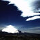 雲と富士山