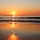 父母ヶ浜　夕暮れ