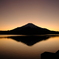 山中湖からの富士山