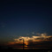 夕焼けと夜空の狭間