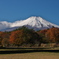 山中湖村から富士