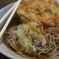 元旦蕎麦に天ぷらそば（会津若松駅の駅そばだけど・・・）