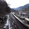 ちょっと雪の鉄路