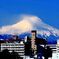 荒れる山頂。。。富士山