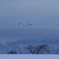 雲と山と雪