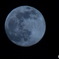 幻想的な夜月