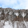 北海道天人峡の岩肌2