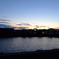 夕刻の多摩川