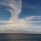 オホーツク海の空