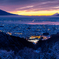 雪の朝の色彩