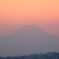 富士の夕暮れ