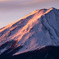 朝焼け富士山頂