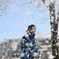 枝の雪下ろし