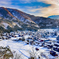 白川郷の雪景色