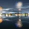 河口湖冬花火2022