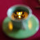 In a cup