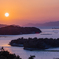 英虞湾に沈む夕日