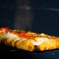 焼きたてのピザ