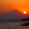 稲村ヶ崎夕景