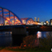 丸子橋の極彩色な夜景