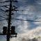 電柱と空