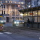 函館市十字街の夕暮れ