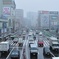 雪降り新宿