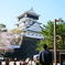 桜と小倉城