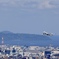 福岡空港を離陸するA350