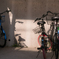 自転車の影