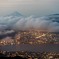 高ボッチからの夜景と雲海