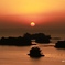 九十九島の夕陽