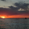 鏡ケ浦夕景