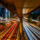 赤坂見附歩道橋の夜景