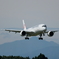 鹿児島空港５０周年  エアバスA350初飛来