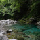 青の流れ