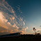 夏の夕雲