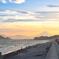 海岸線黄昏