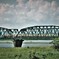 夏空の下のJR東海道線  天竜川橋・・・・